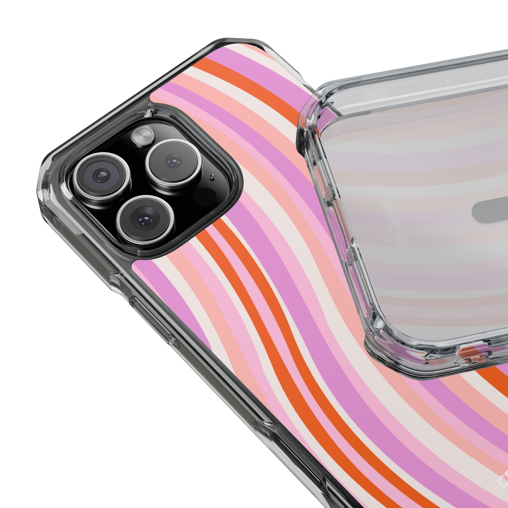 Vibrant Wave Symphony iPhone Case - Impact