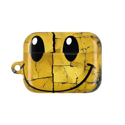 Cracked Smiley - AirPods Case