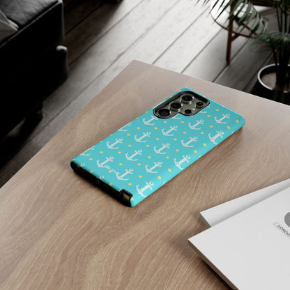 Nautical Anchors & Dots - Samsung Case