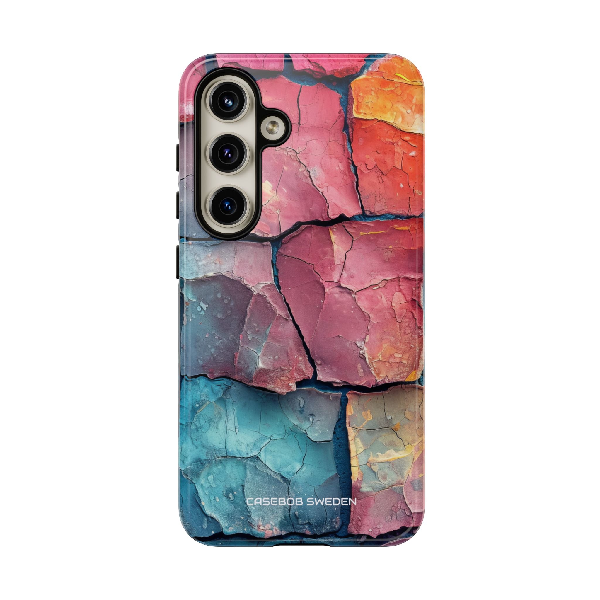 Cracked Earth Mosaic - Tough Samsung S24 Phone Case