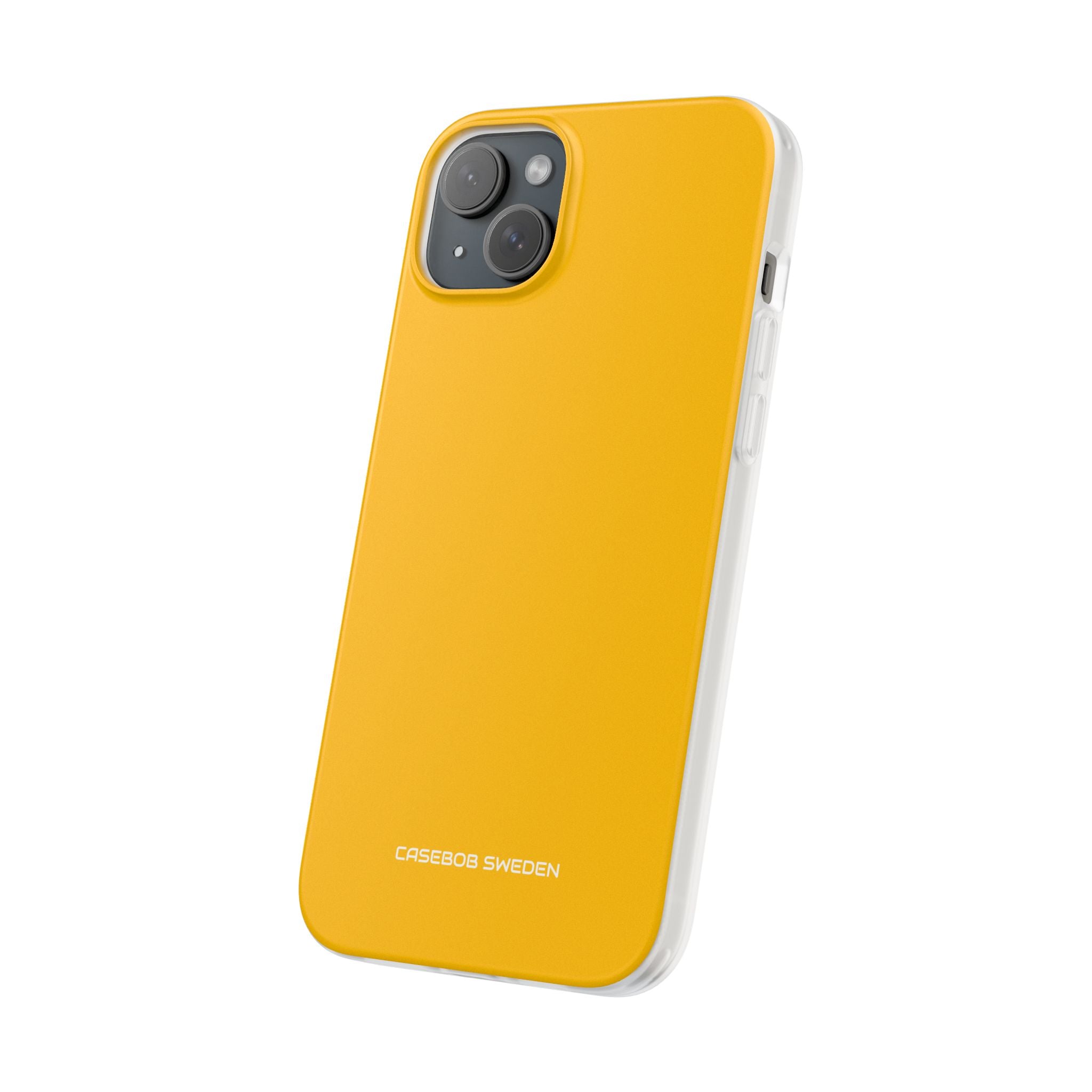 Amber Yellow - Flexi iPhone 15 Phone Case