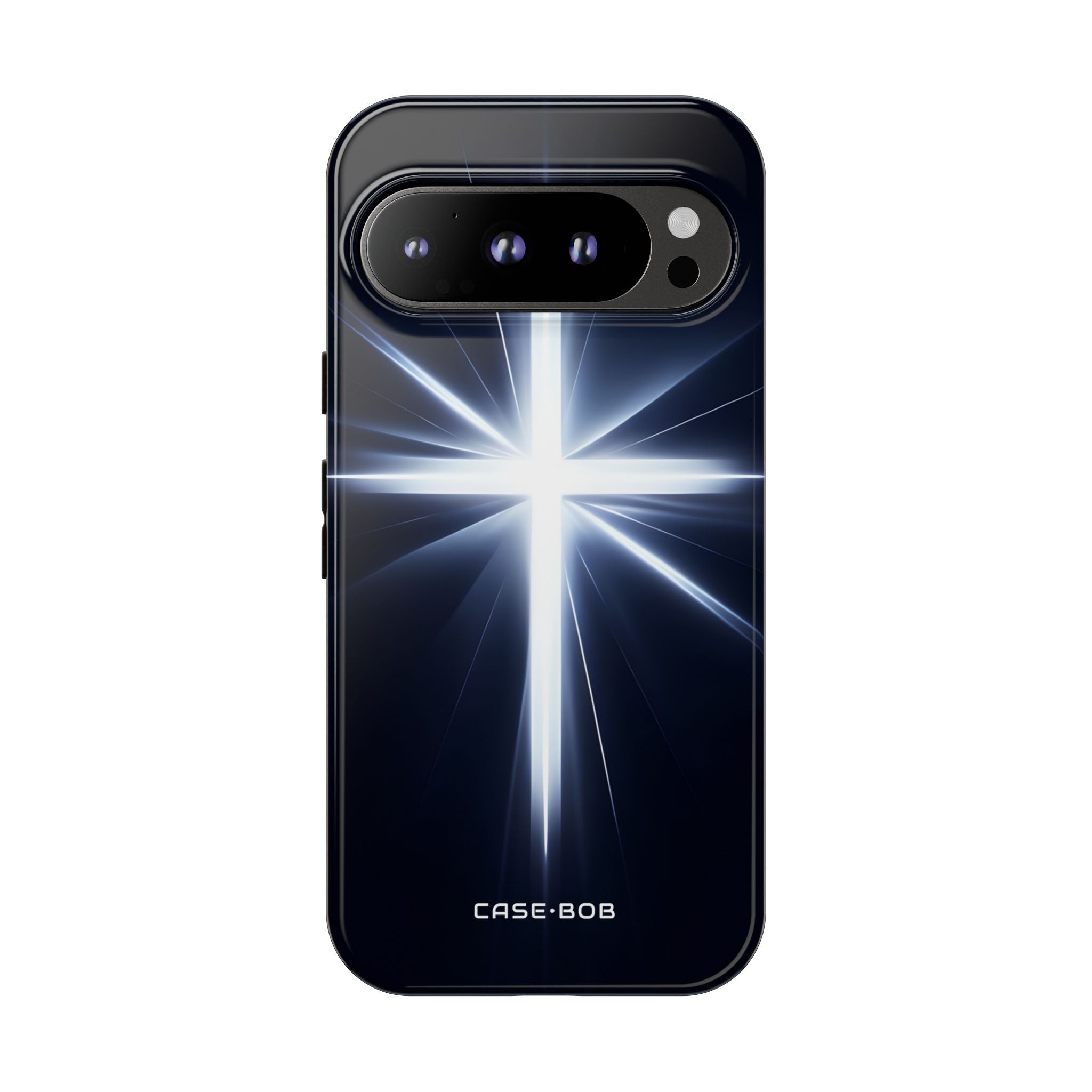 Glowing Crossburst Google Pixel 9 Pro Case - Tough