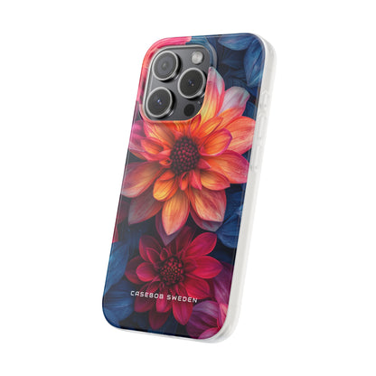 Fiery Bloom Harmony iPhone 15 - Flexi Phone Case