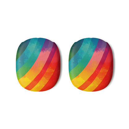 Curved Rainbow Breeze - AirPod Max Case