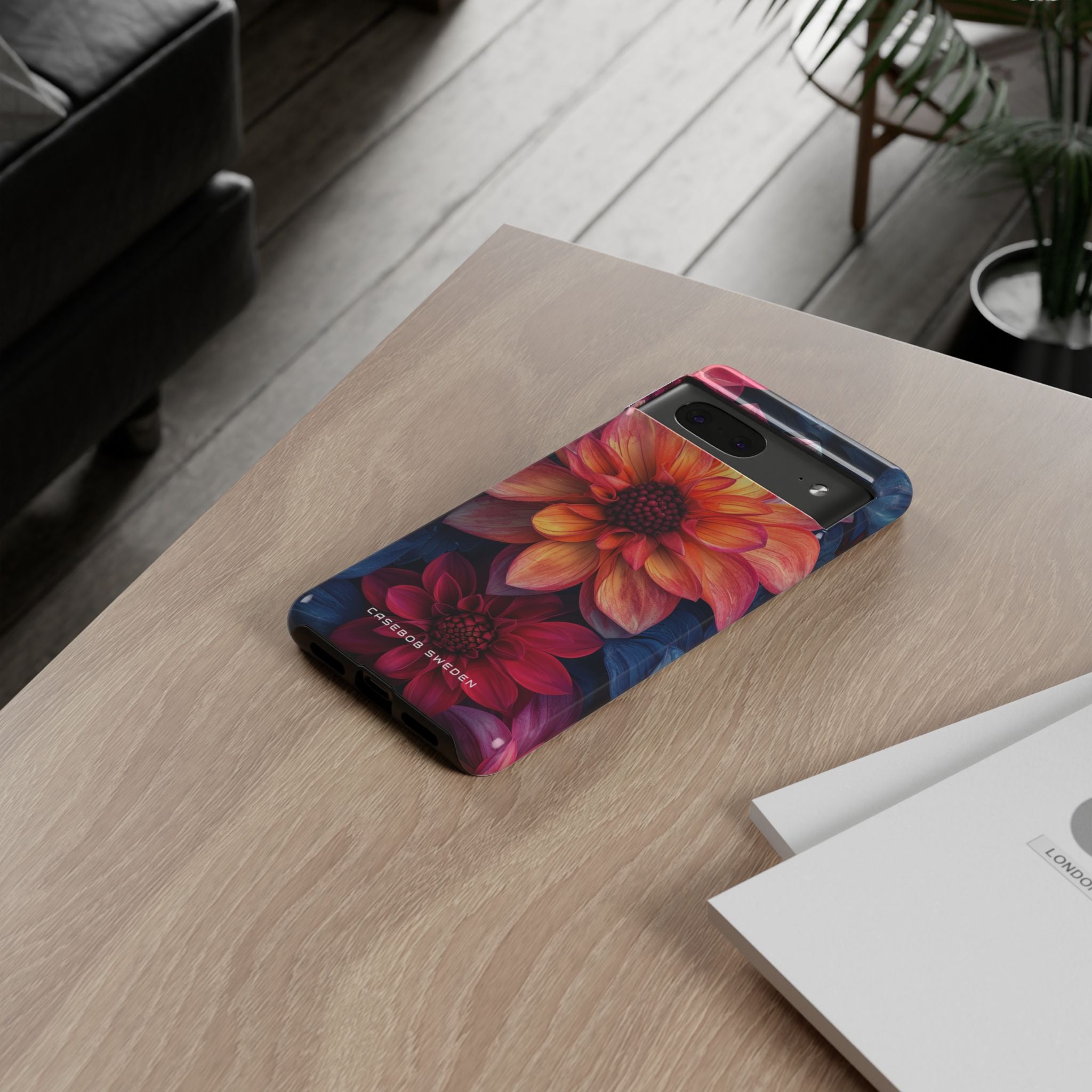 Fiery Bloom Harmony Google Pixel 7 - Tough Phone Case