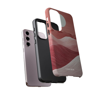 White Orb Dunes Samsung S23 Plus Case - Tough