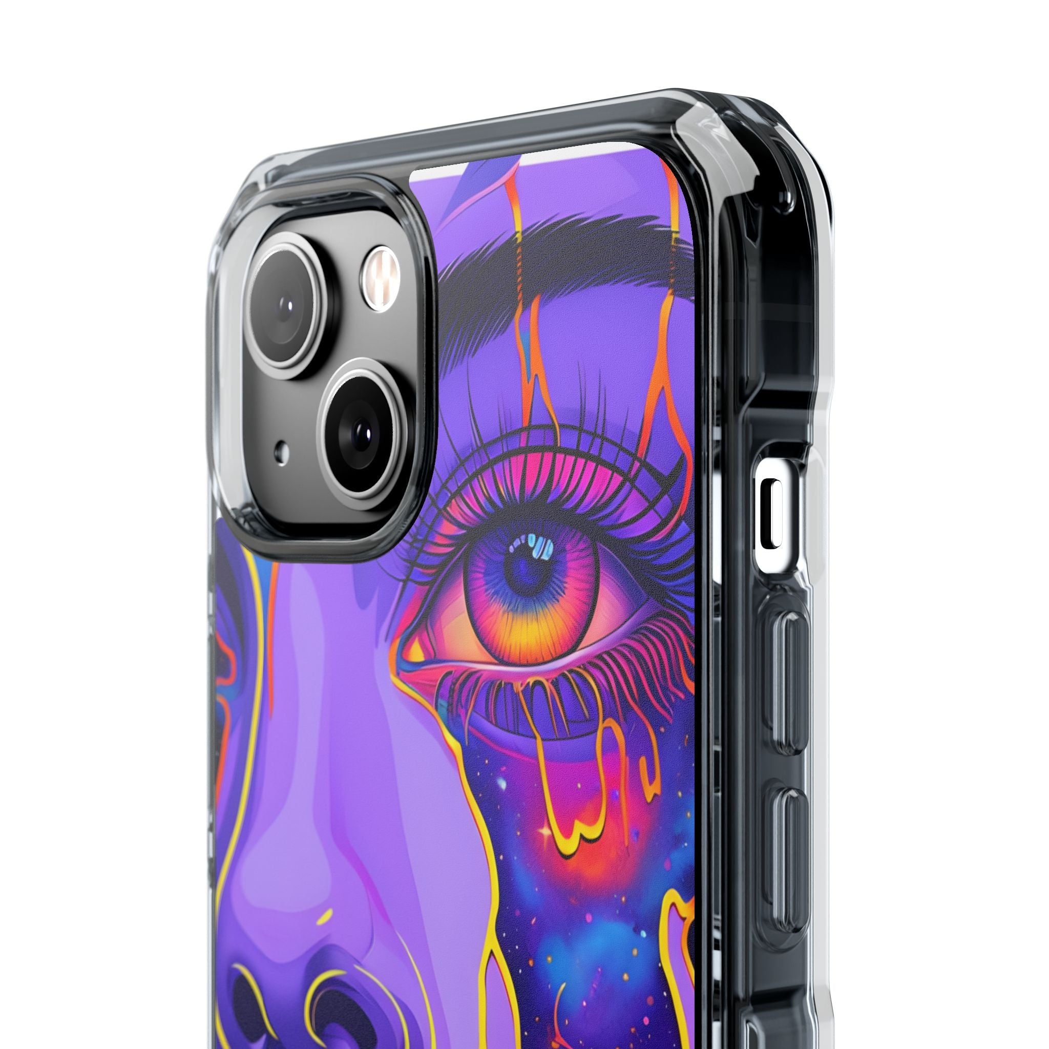 Cosmic Dreamscape Eye iPhone Case - Impact