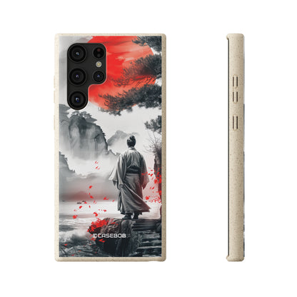 Serene Samurai Sunrise | Biodegradable Phone Case