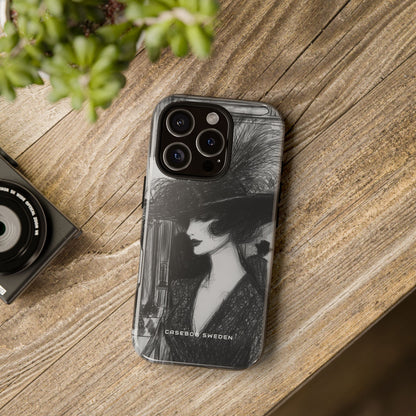 Timeless Elegance in Monochrome iPhone 16 - Tough Phone Case