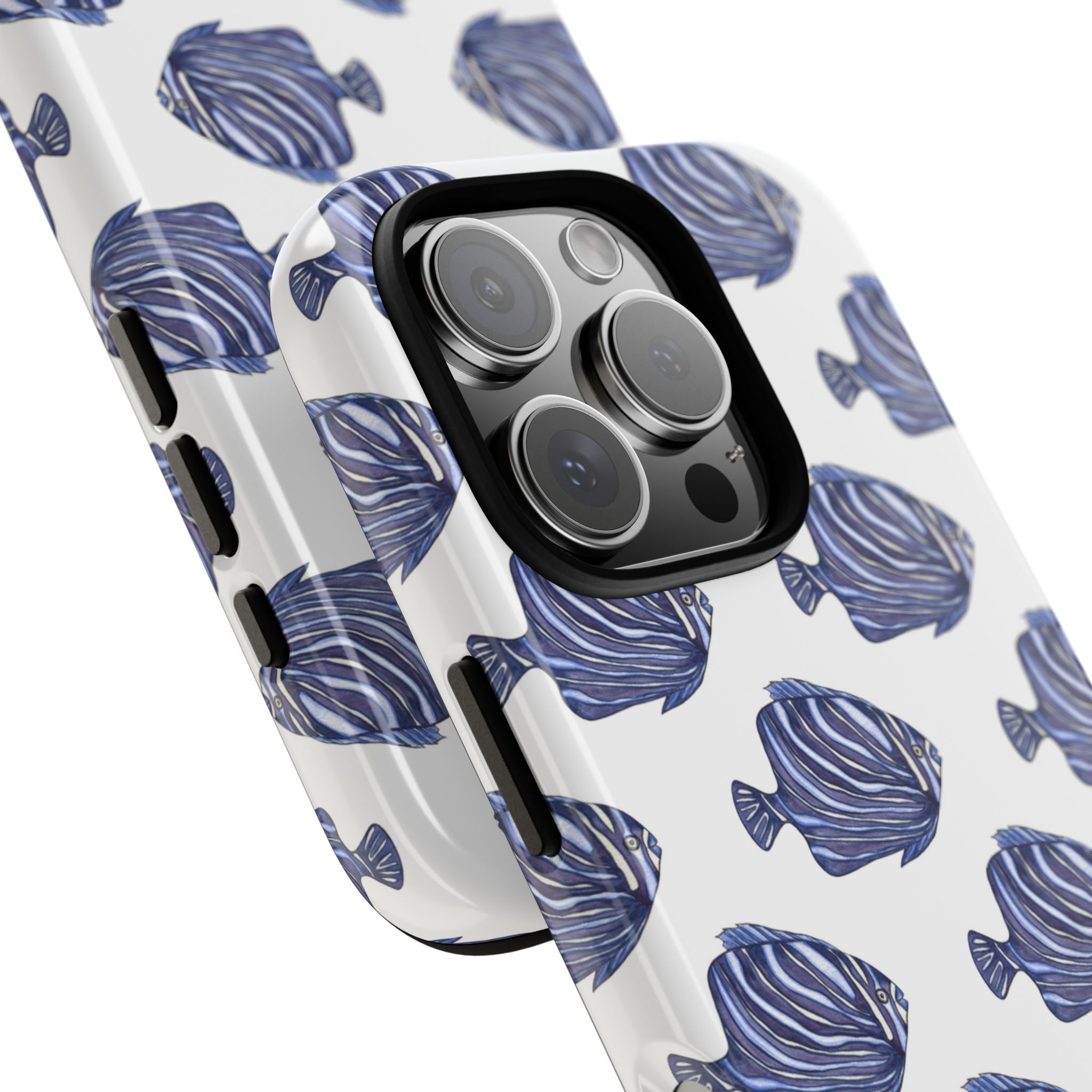 Swimmers Dance Gracefully - iPhone Case