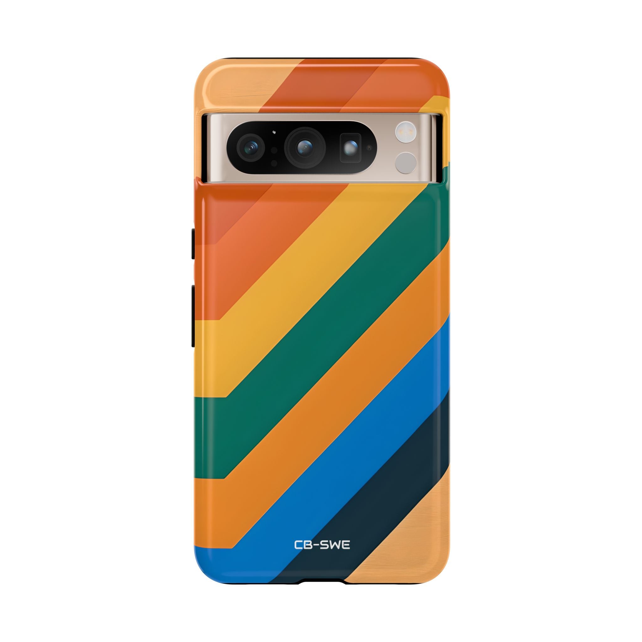 Vibrant Geometric Harmony - Google Pixel Case