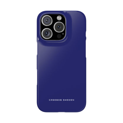 Dark Blue iPhone 16 - Slim Phone Case