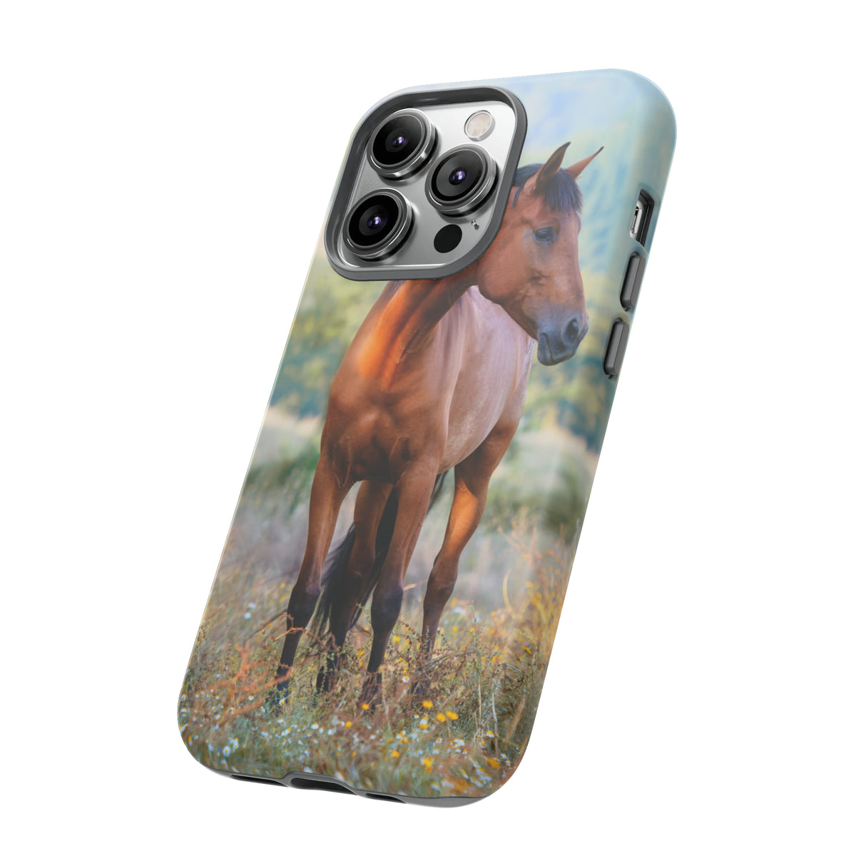 Chestnut Thoroughbred - Protective Phone Case