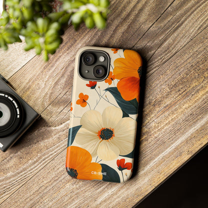 Vibrant Flowers Bloom - iPhone Case
