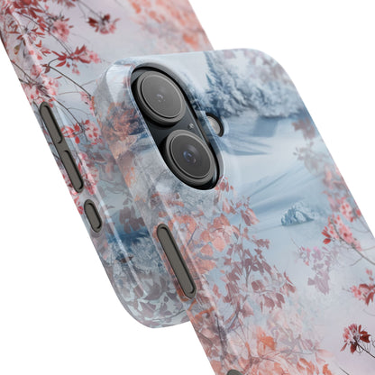 Floral Serenity Case - Slim iPhone 16 Phone Case