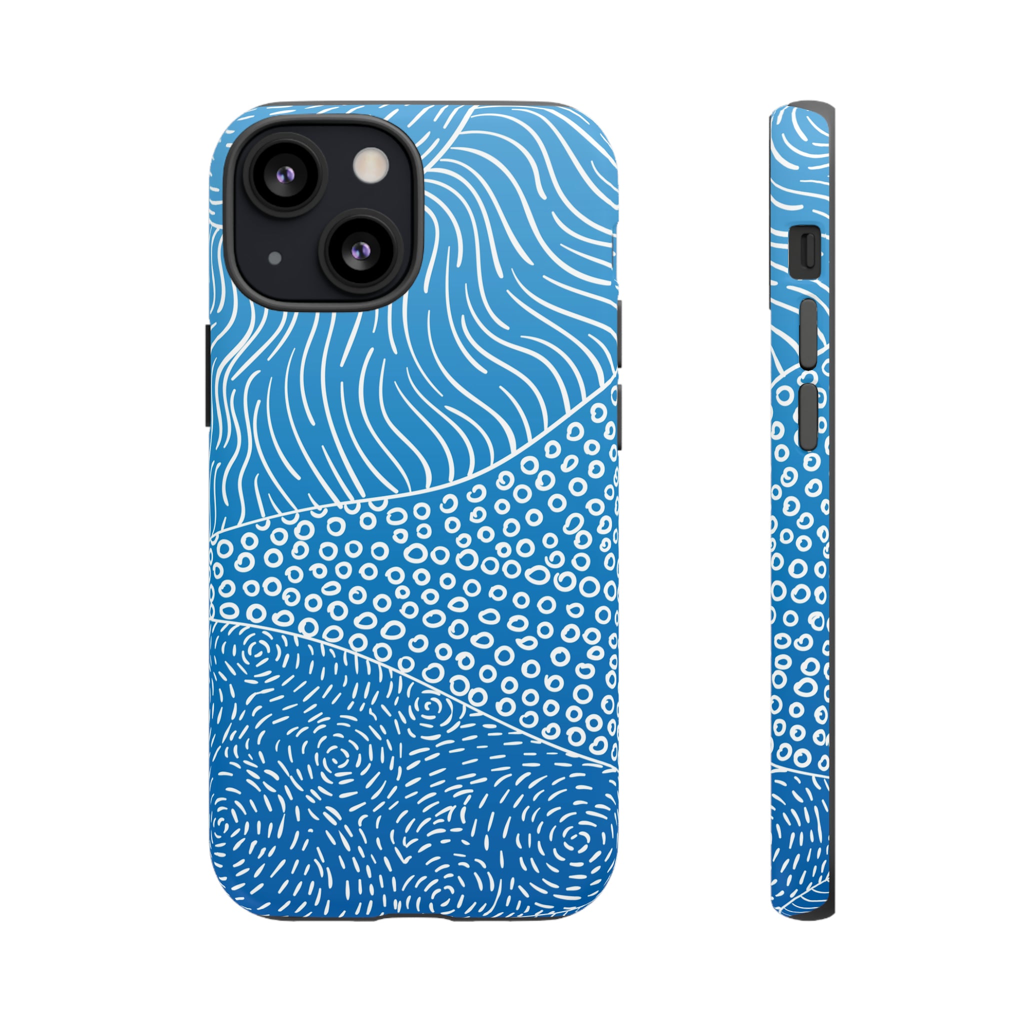 Abstract Landscape Hills - Protective Phone Case