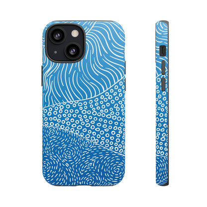 Abstract Landscape Hills - Protective Phone Case