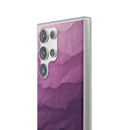 Purple Wave Layers Samsung S23 Ultra Case - Soft