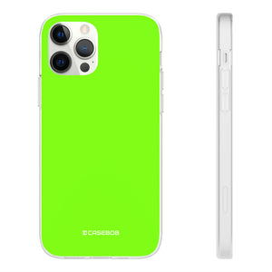 Chartreuse Grün | Handyhülle für iPhone (Flexi Case)