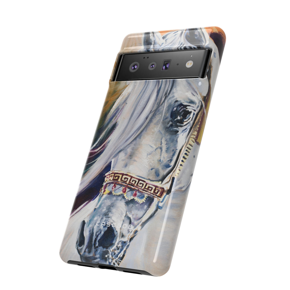 White Arabian - Protective Phone Case