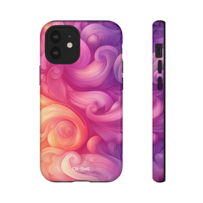 Swirls Embrace Light - iPhone Case