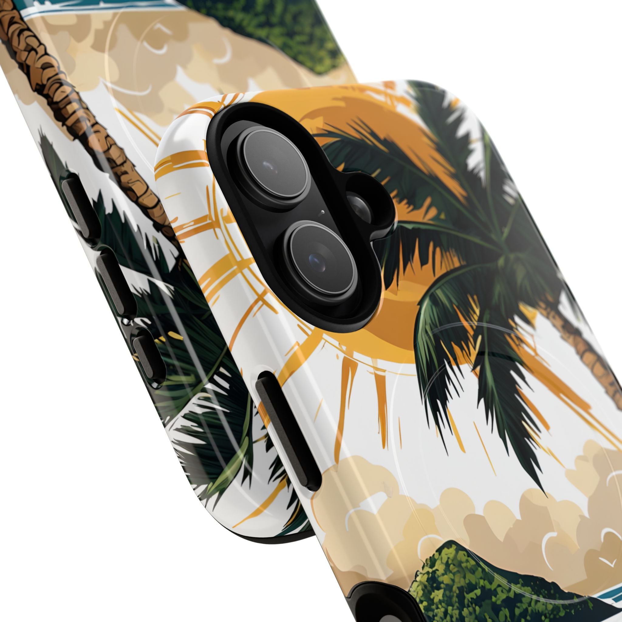 Sunny Palm Breeze iPhone 17 Case - Tough+