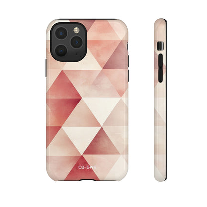 Triangular Shapes Flow - iPhone Case