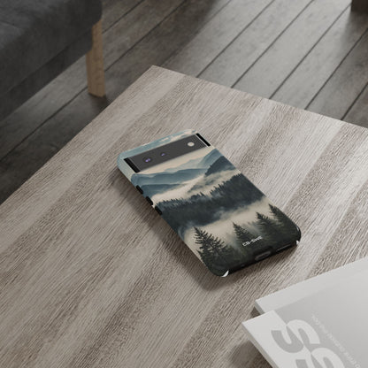 Misty Forest Embrace - Google Pixel Case