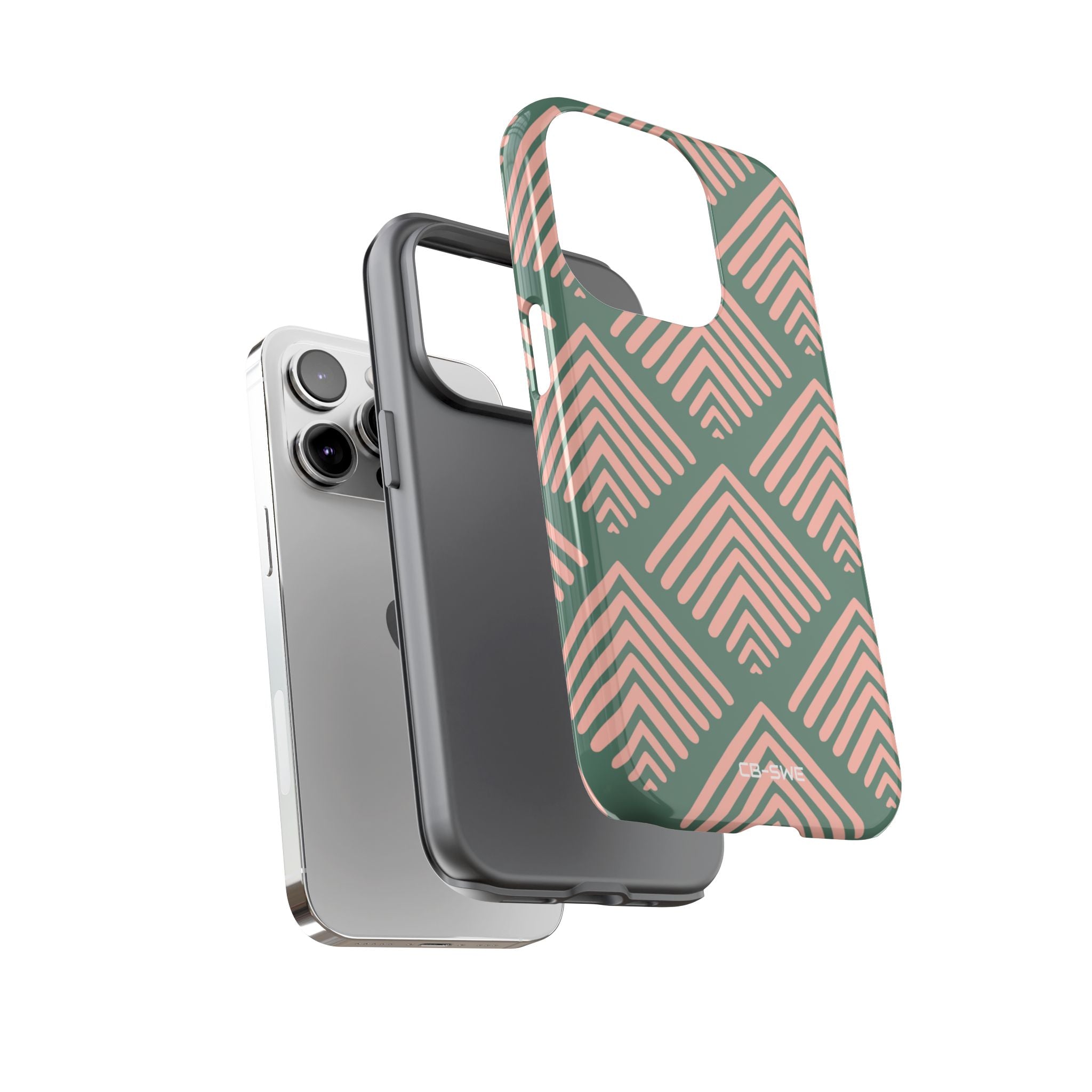 Chevron Harmony Palette - iPhone Case