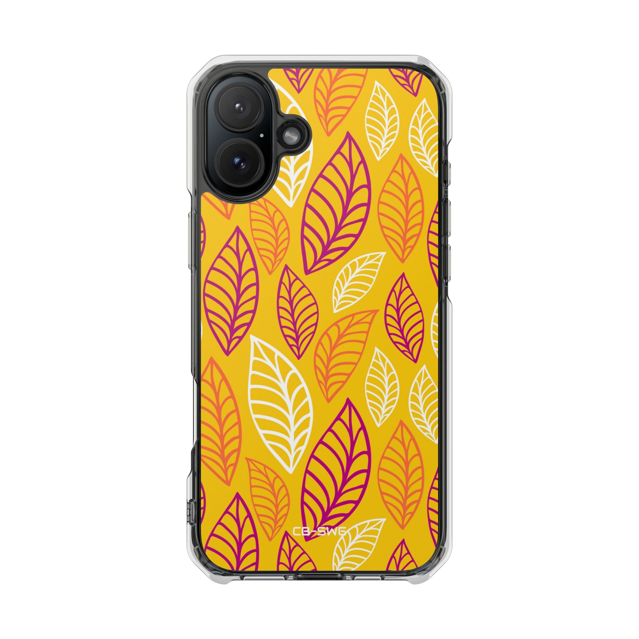 Vibrant Leaf Symphony iPhone Case - Impact