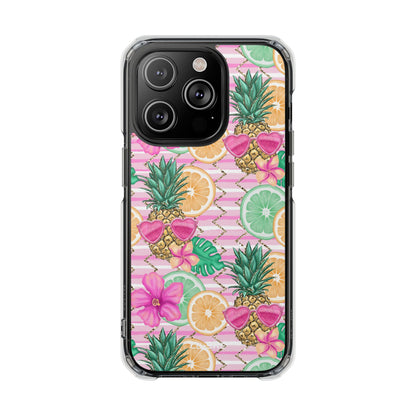 Tropical Fruits Dance iPhone Case - Impact
