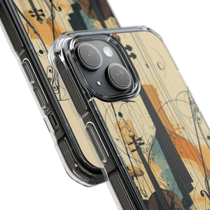 Strings in Motion - Phone Case for iPhone (Clear Impact - Magnetic)