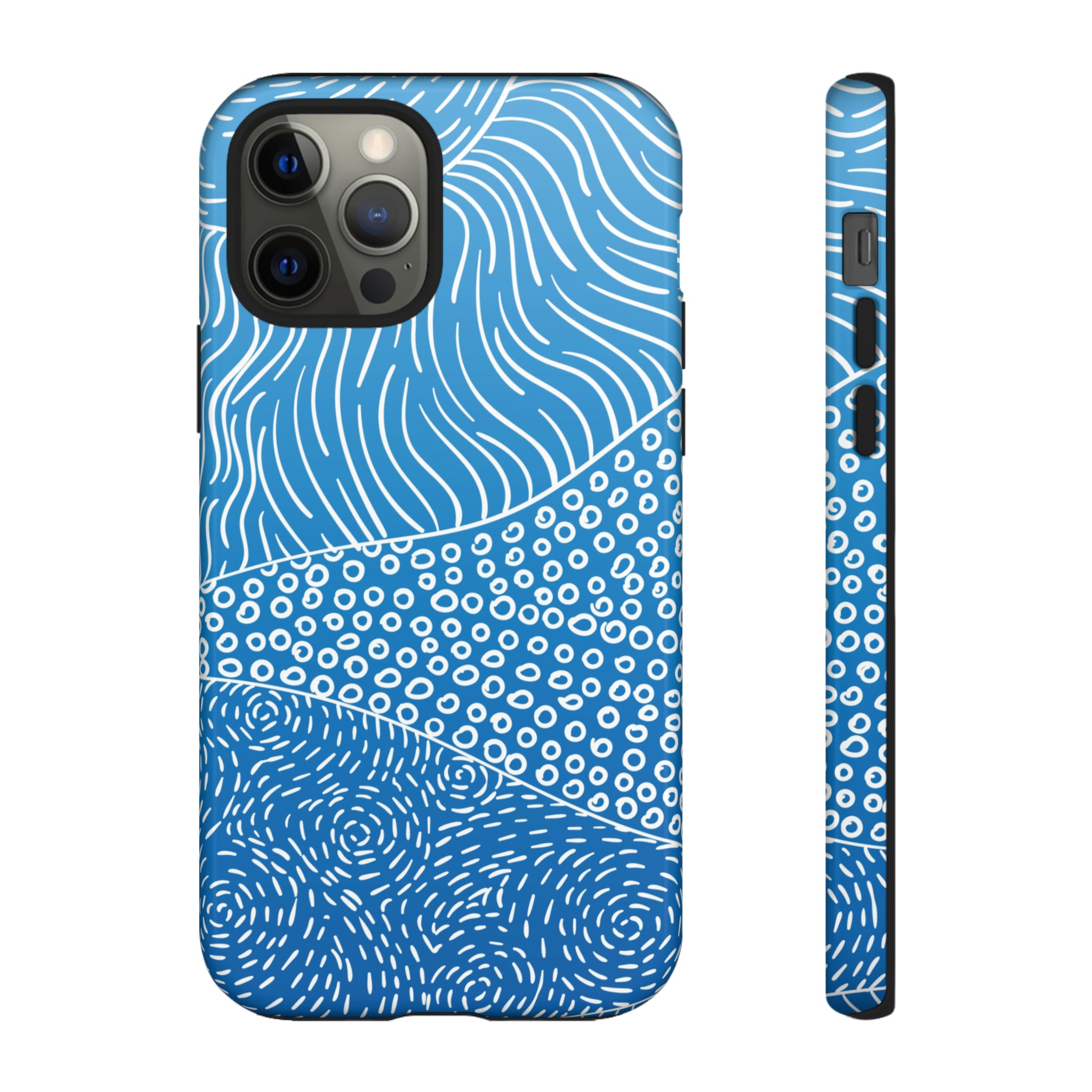 Abstract Landscape Hills - Protective Phone Case