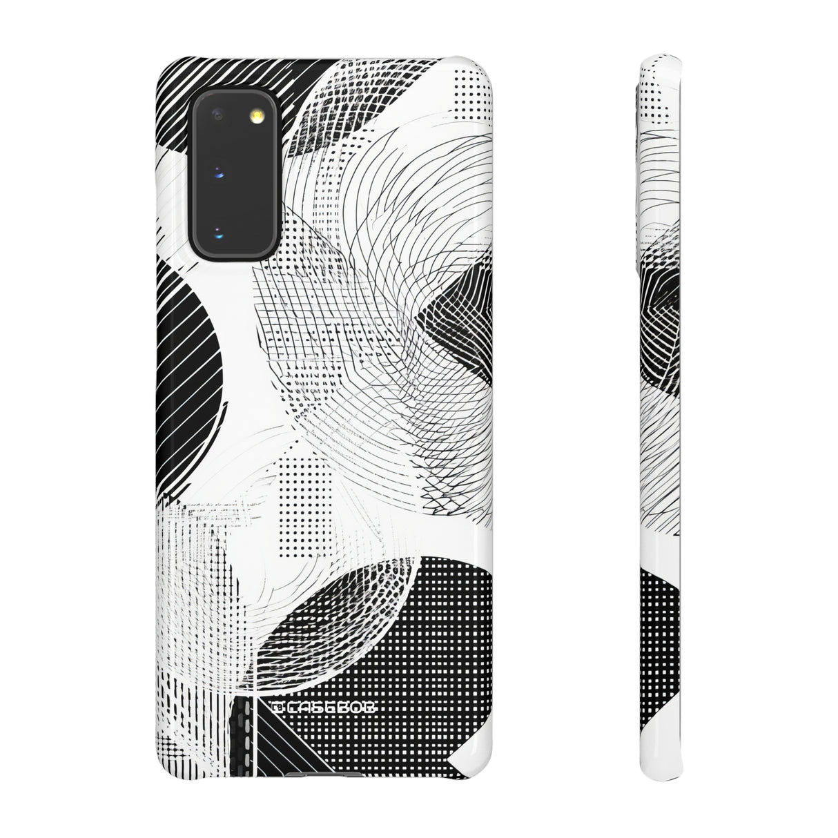 Monochrome Dynamics | Slim Phone Case for Samsung