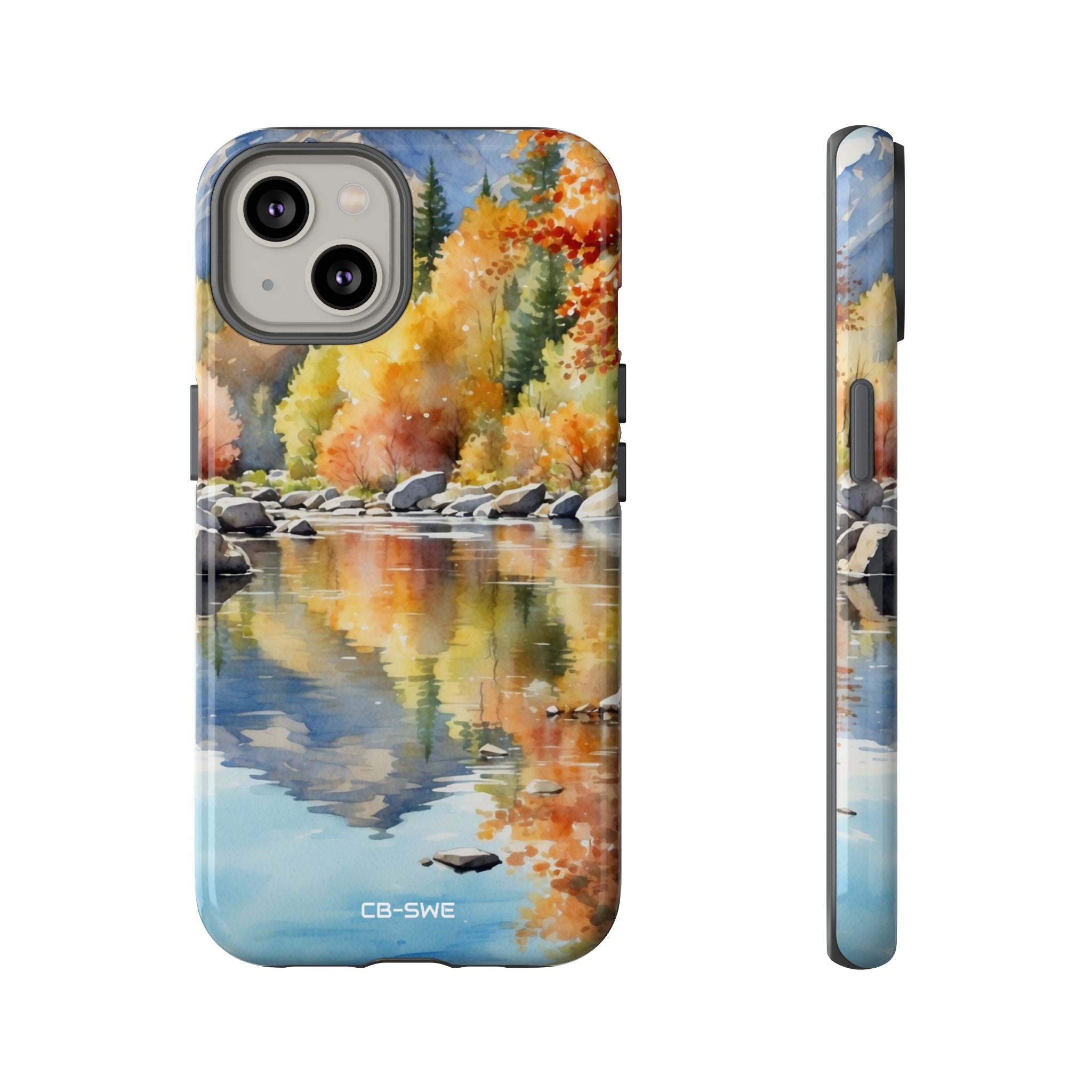 Autumn Leaves Reflect - iPhone Case