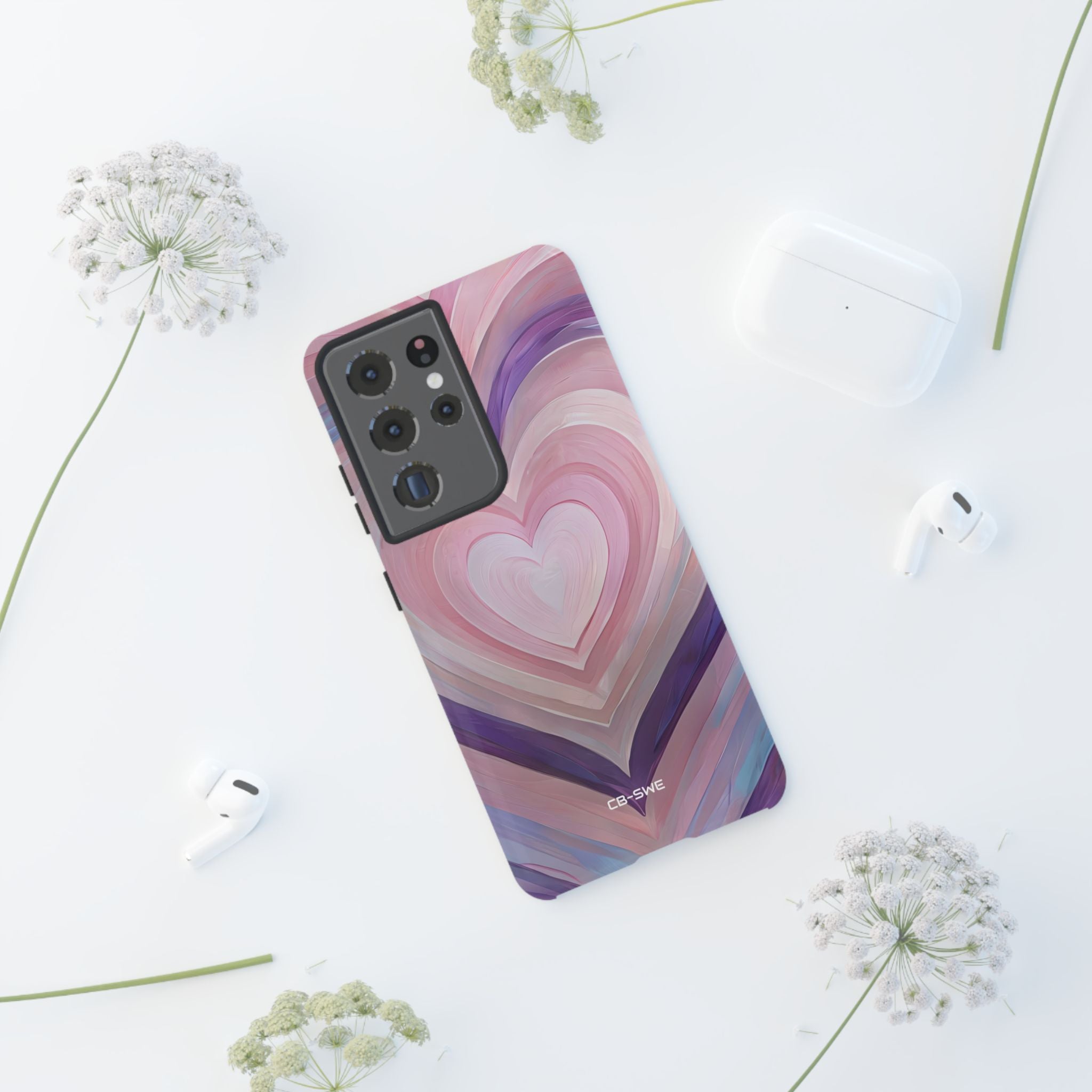Impressionistic Heart Layers - Samsung Case