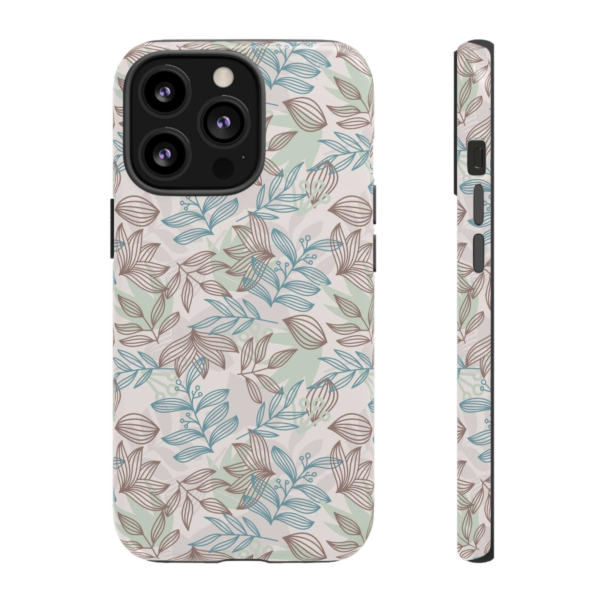 Minty Leaf - Protective Phone Case