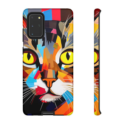 Abstract Kitty Palette - Protective Phone Case