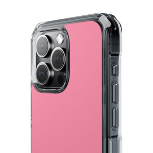 Flamingo Pink | Phone Case for iPhone (Clear Impact Case - Magnetic)