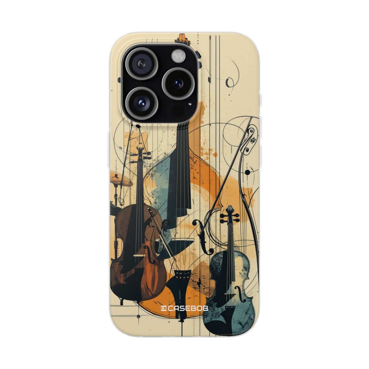 Strings in Motion | Flexible Phone Case for iPhone