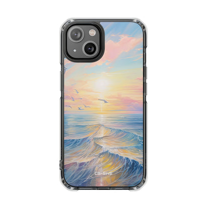 Gentle Waves Embrace iPhone Case - Impact