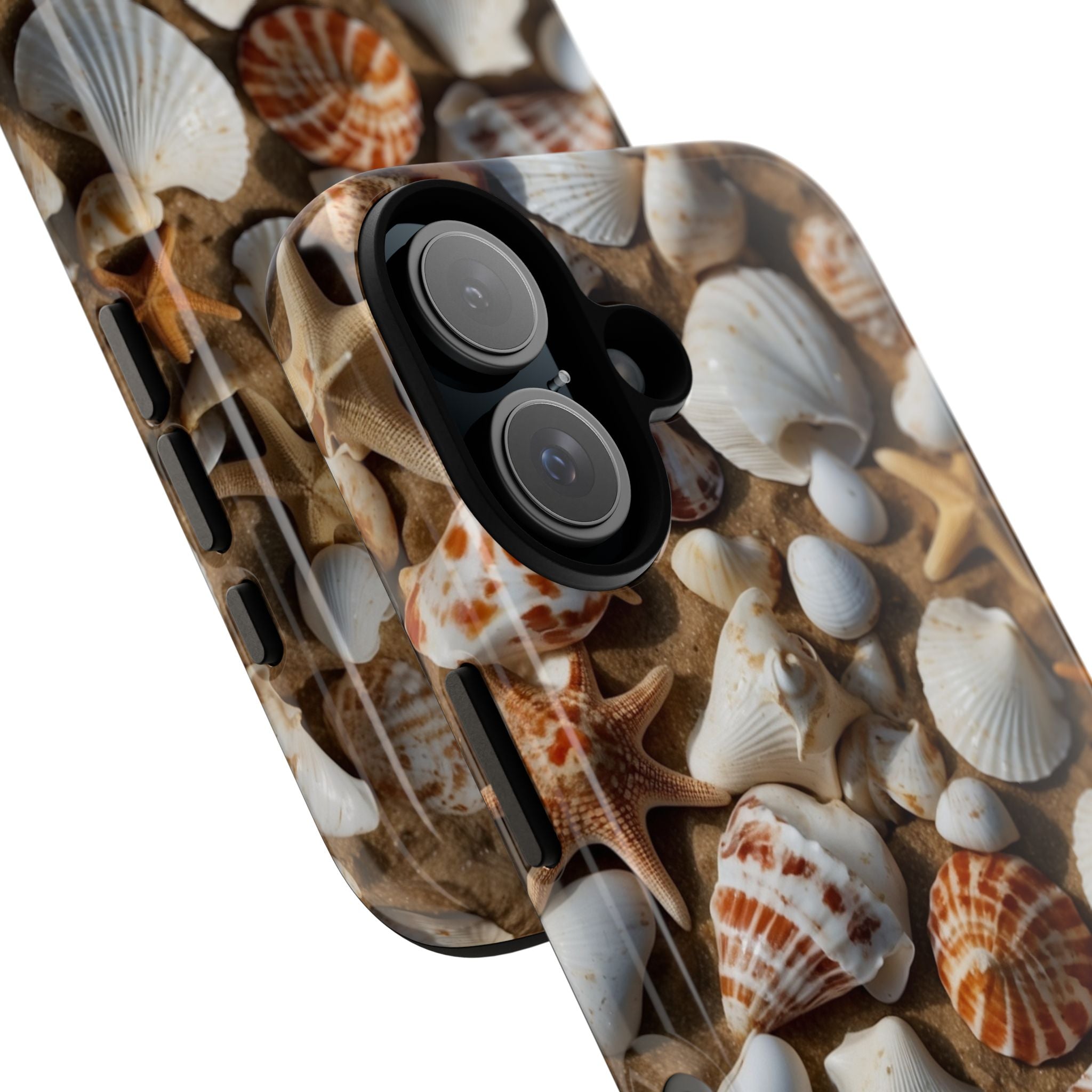 Seashells Embrace Shore - iPhone Case
