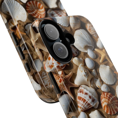 Seashells Embrace Shore - iPhone Case