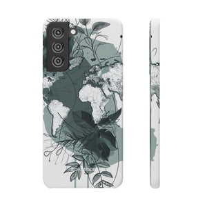 Botanical Cartography | Slim Phone Case for Samsung