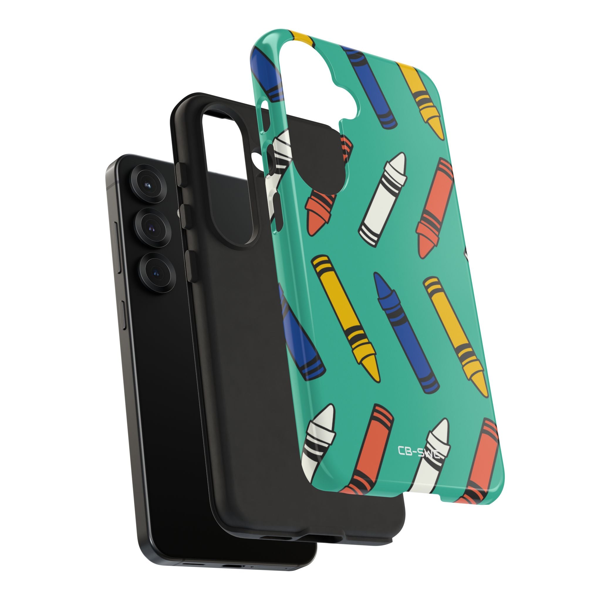 Crayons Dance Playfully - Samsung Case
