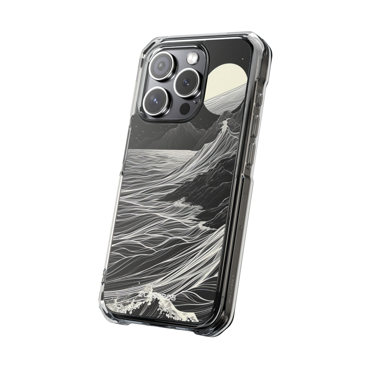 Moonlit Serenity - Phone Case for iPhone (Clear Impact - Magnetic)