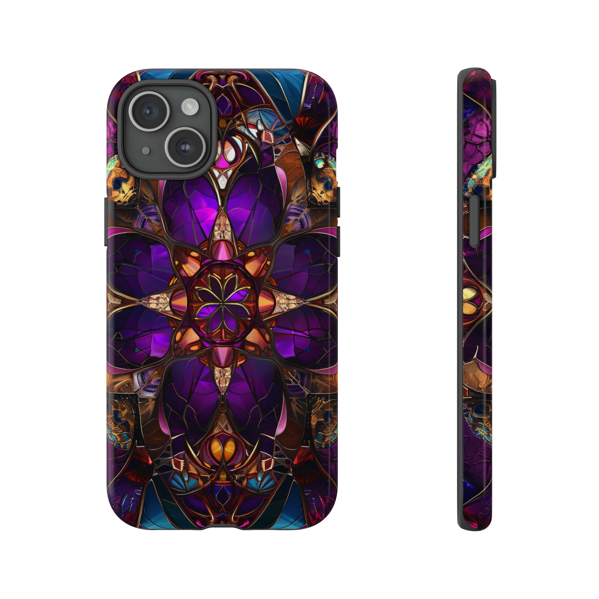 Stained Glass Gothic - Protective Phone Case