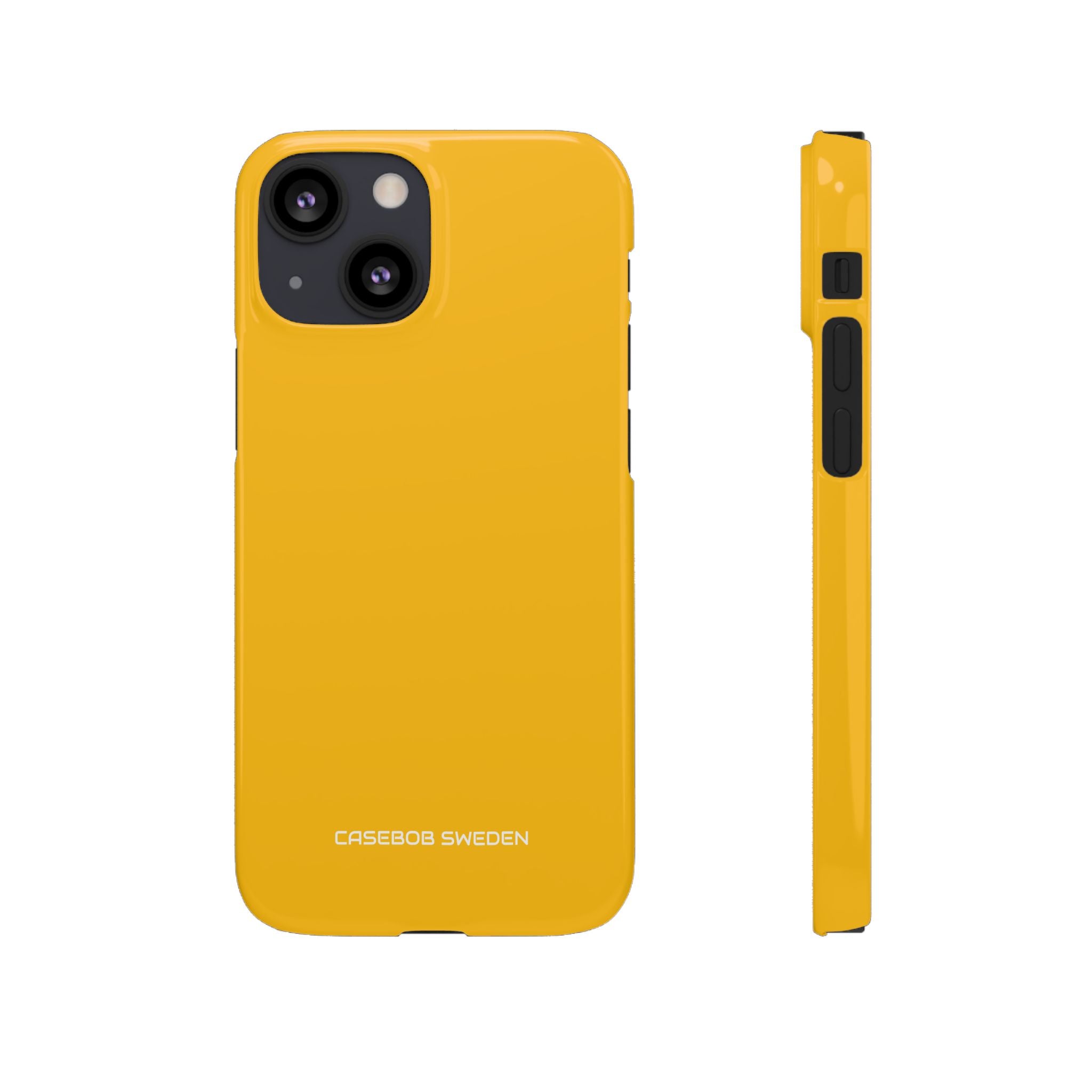 Amber Yellow - Slim iPhone 13 Phone Case