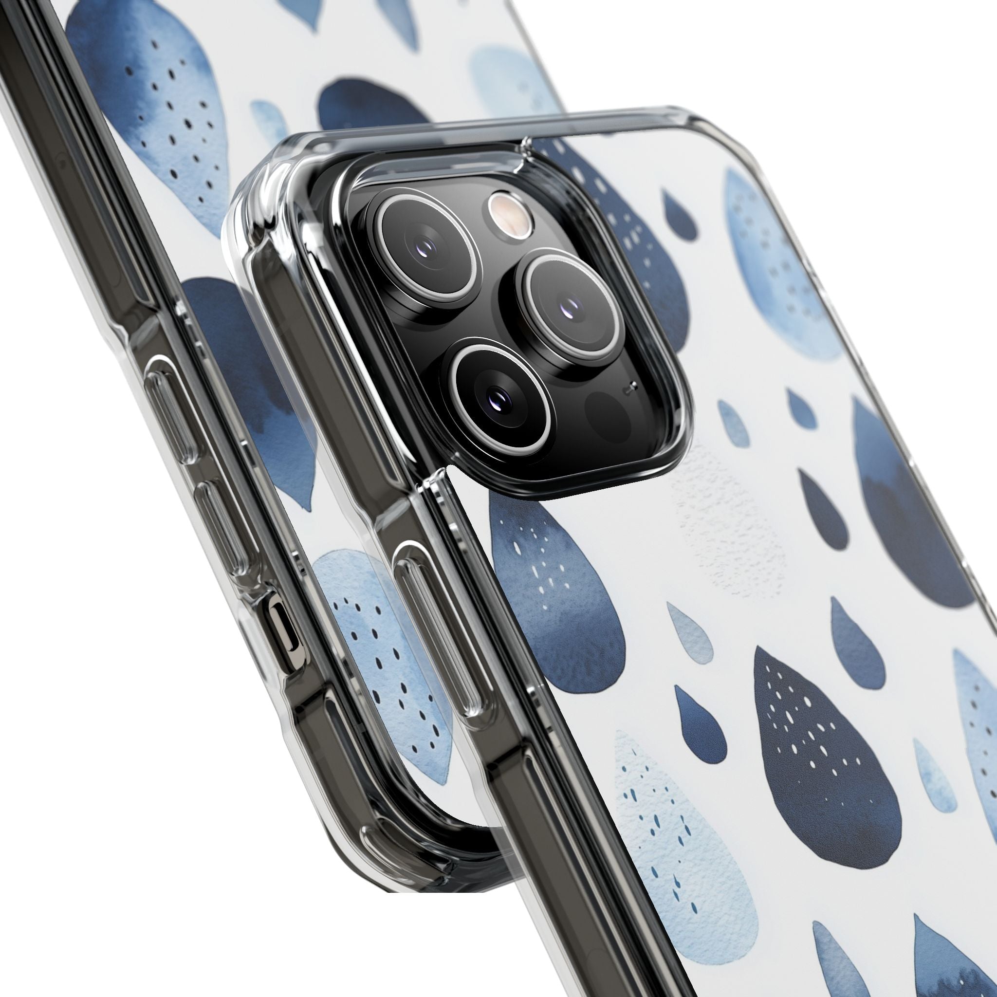 Droplets Flow Softly iPhone Case - Impact