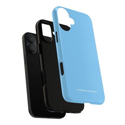 Light Sky Blue iPhone 16 - Tough Phone Case